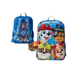 Paw Patrol Pawsome Friends Blue and Yellow Kids Backpack